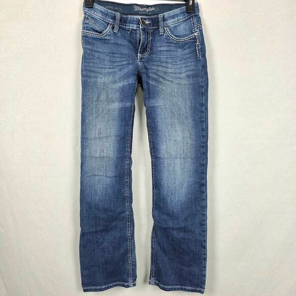 Wrangler Shiloh Ultimate Riding Jeans 3x32 Bootcut - Picture 2 of 12